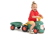 FALK Baby Maurice Green Vintage Tractor with Trailer for ages 1-3
