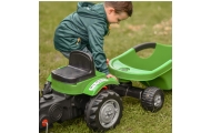 WOOPIE Traktor na Pedały Big PowerTrac z Przyczepą XXL