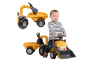 FALK Marcel Ride-on Excavator Walker with Trailer