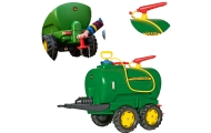 Rolly Toys rollyTanker John Deere dviejų ašių cisterna + siurblys-Judėjimui, Minami traktoriai ir jų priedai-e-vaikas