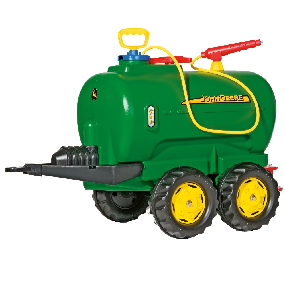 Rolly Toys rollyTanker John Deere dviejų ašių cisterna + siurblys-Judėjimui, Minami traktoriai ir jų priedai-e-vaikas