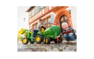 Rolly Toys rollyTanker John Deere cysterna dwuosiowa + pompka