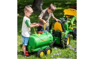 Rolly Toys rollyTanker John Deere cysterna dwuosiowa + pompka