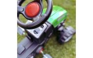 Pedalinis traktorius su priekaba WOOPIE Farmer GoTrac MAXI, žalias-Judėjimui, Minami traktoriai ir jų priedai-e-vaikas