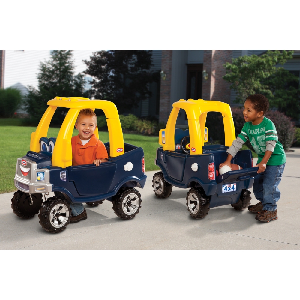 Paspiriamas automobilis Little Tikes Cozy Truck Pickup Ride-On-Judėjimui, Paspiriamosios mašinėlės ir jų priedai, Paspiriamos ma