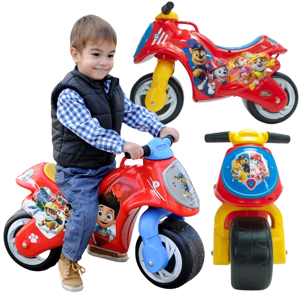 Paspiriamas motociklas INJUSA Paw Patrol-Judėjimui, Balansiniai dviratukai-e-vaikas