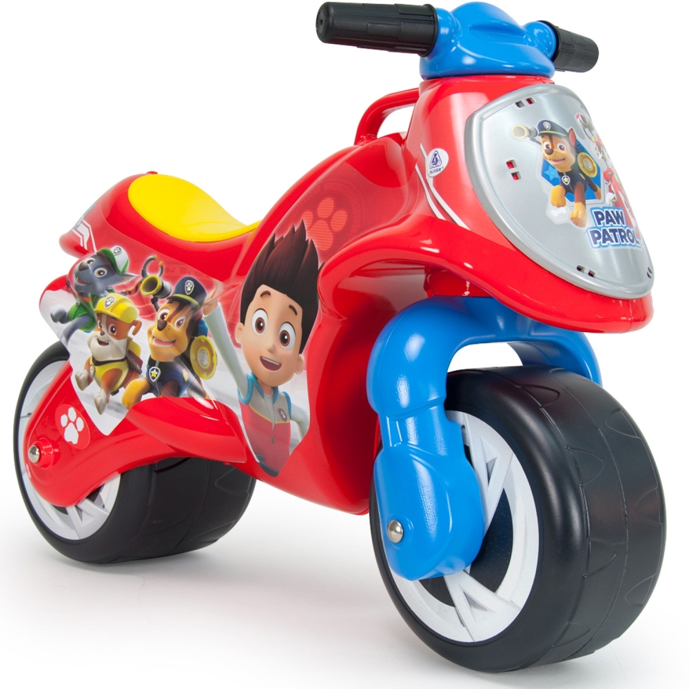 Paspiriamas motociklas INJUSA Paw Patrol-Judėjimui, Balansiniai dviratukai-e-vaikas