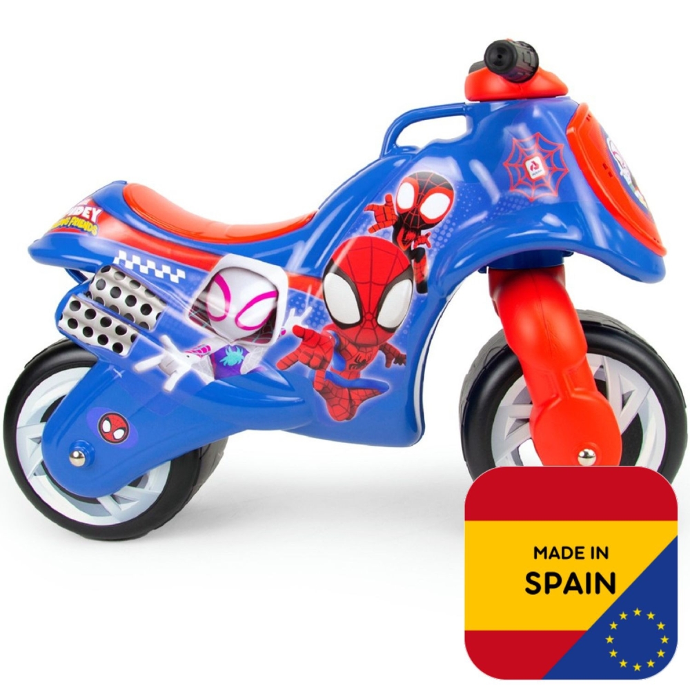 Paspiriamas motociklas INJUSA Spidey, mėlynas-Judėjimui, Balansiniai dviratukai-e-vaikas