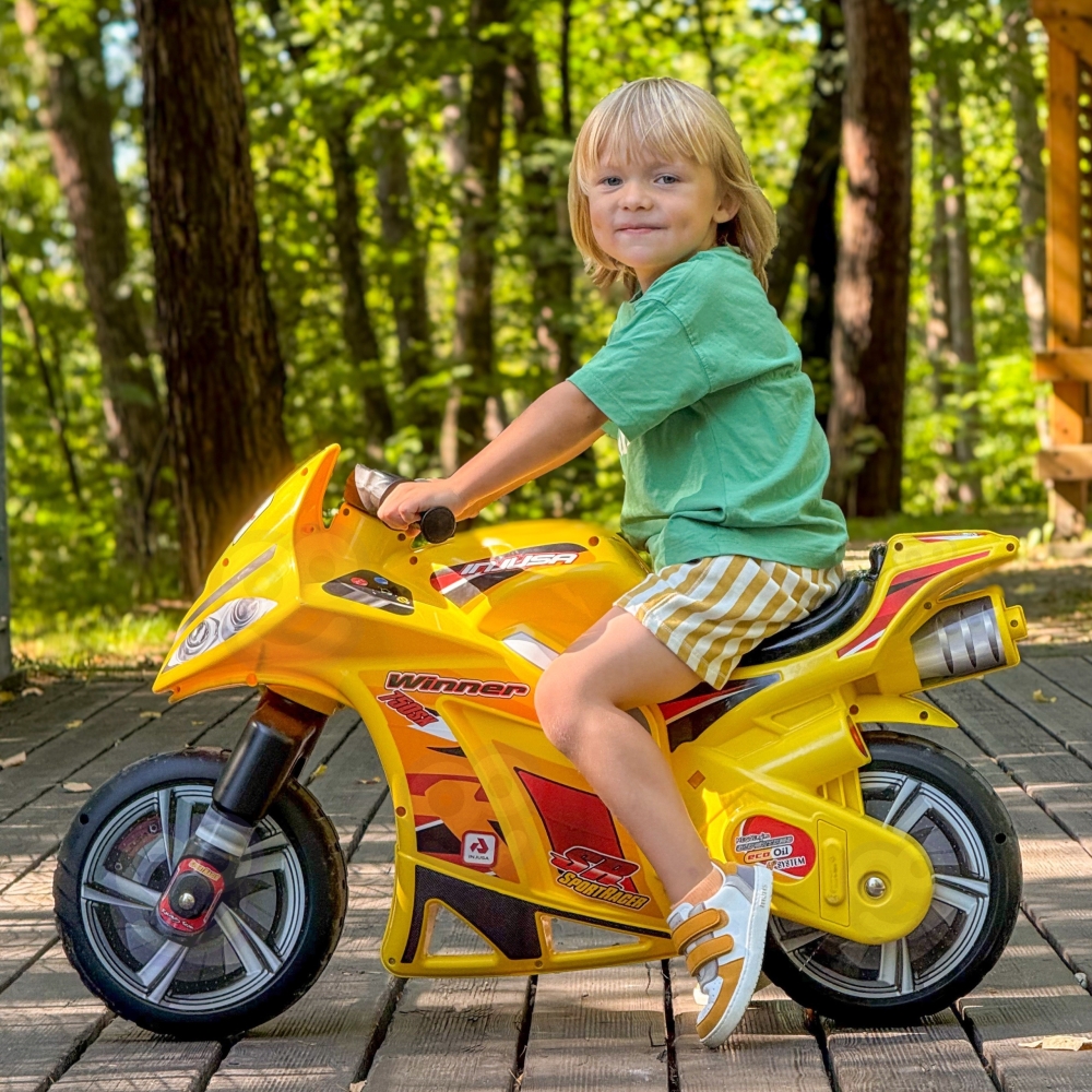 Paspiriamas motociklas INJUSA Push Ride Running 750 sx, nuo 3 metų-Judėjimui, Balansiniai dviratukai-e-vaikas