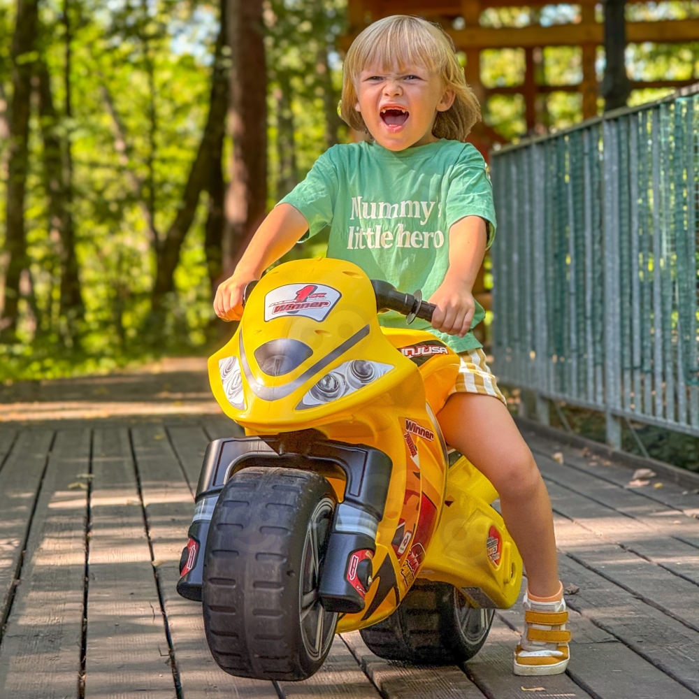 Paspiriamas motociklas INJUSA Push Ride Running 750 sx, nuo 3 metų-Judėjimui, Balansiniai dviratukai-e-vaikas