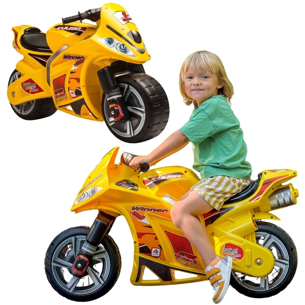 Paspiriamas motociklas INJUSA Push Ride Running 750 sx, nuo 3 metų-Judėjimui, Balansiniai dviratukai-e-vaikas
