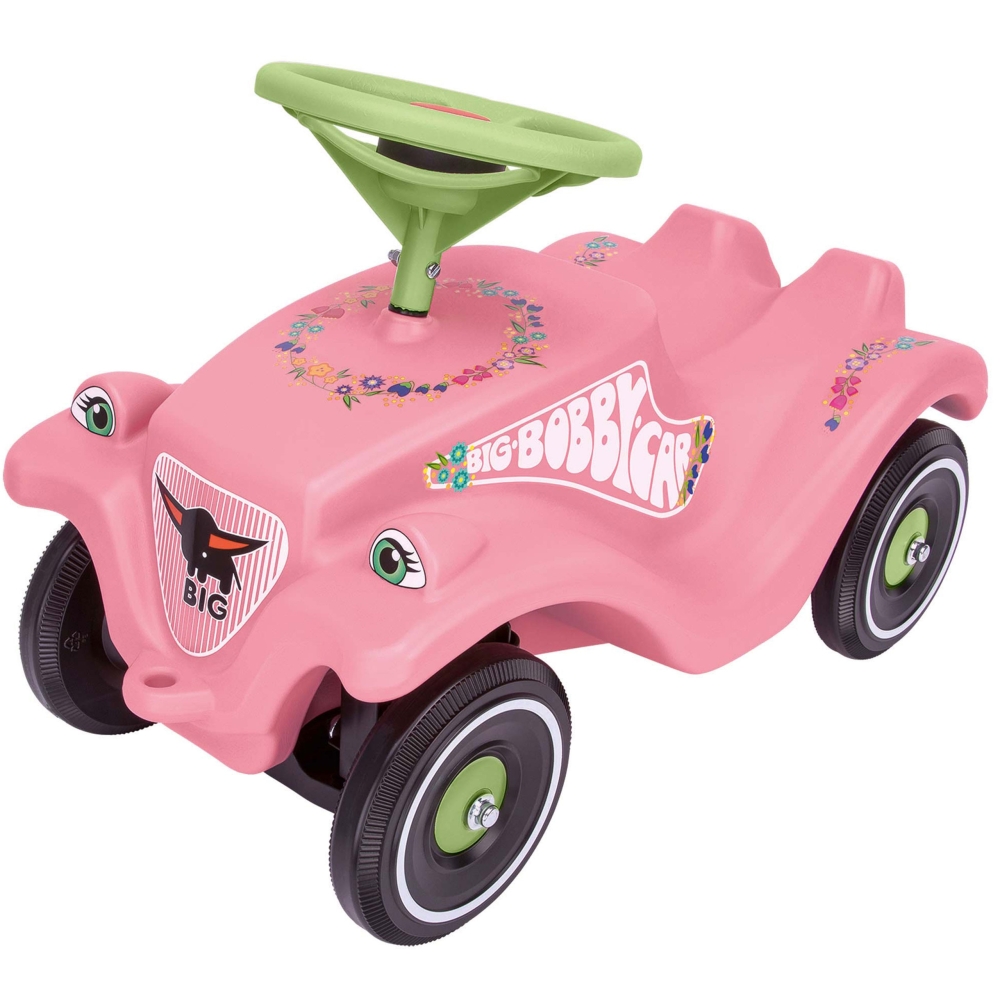 Paspiriama mašinėlė BIG Bobby Classic Flower, rožinė-Judėjimui, Paspiriamosios mašinėlės ir jų priedai, Paspiriamos mašinėlės-e-
