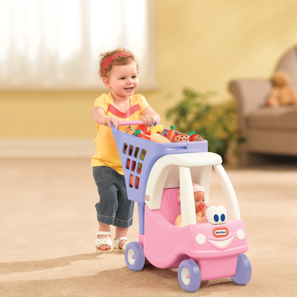 Little Tikes Cozy Coupe Pink Shopping Cart