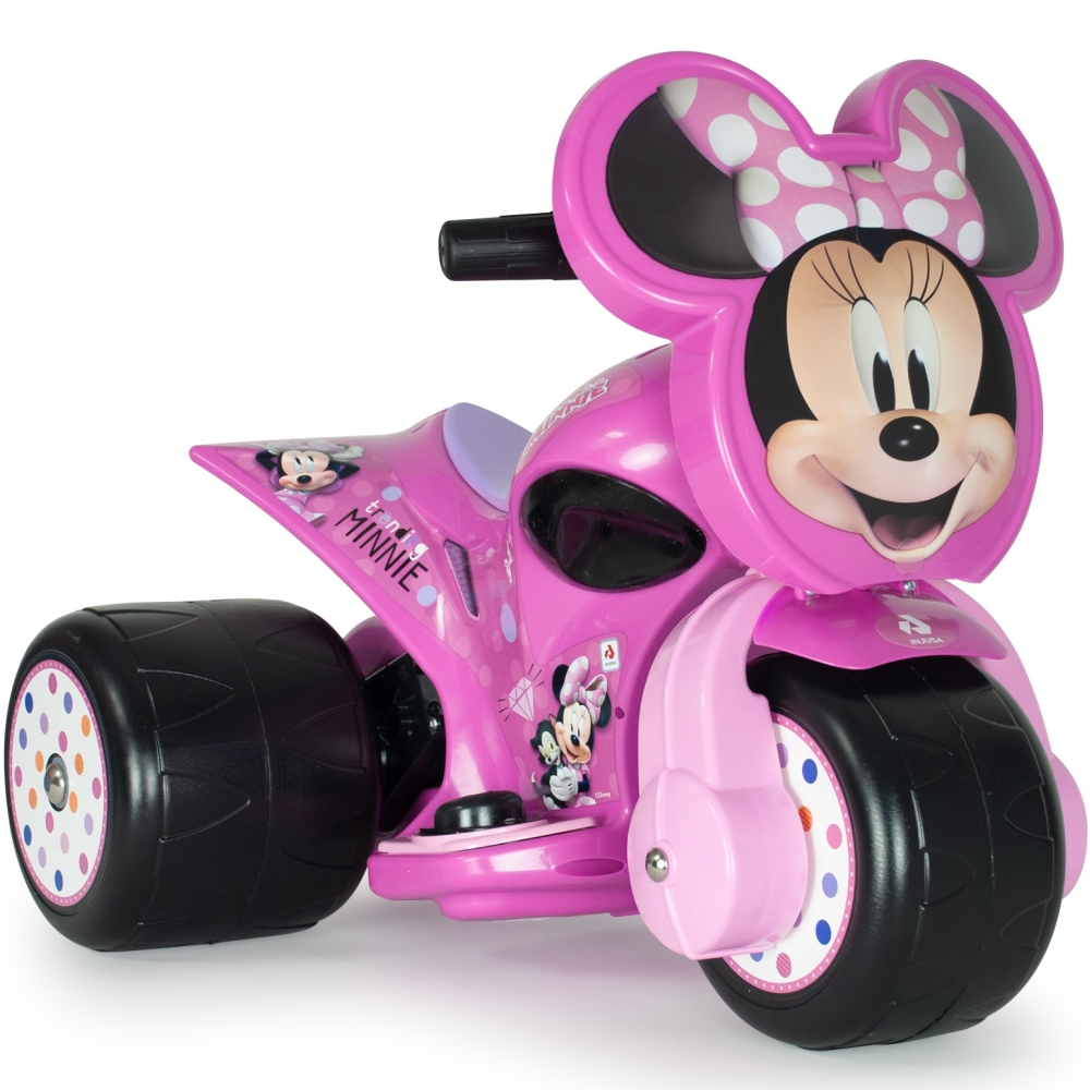 INJUSA Minnie Mouse Samurai 6V Tricycle Ride-on for Kids