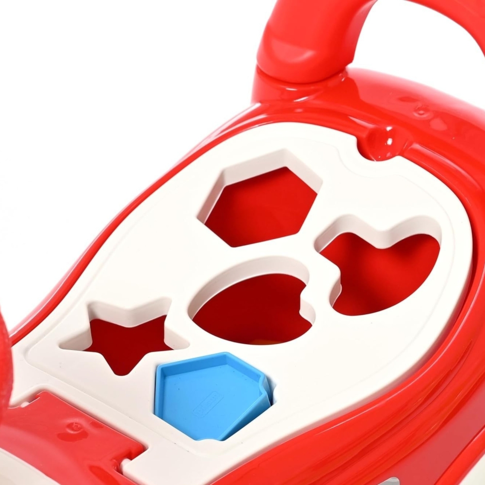 WOOPIE 4-in-1 Ride-on Sorter Pusher Walker + Horn Storage					