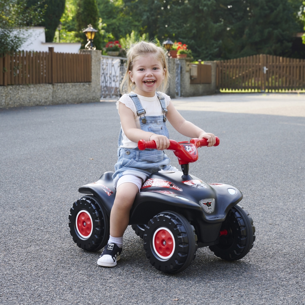 Paspiriamas keturratis BIG Bobby Quad Racing, Black-Judėjimui, Paspiriamosios mašinėlės ir jų priedai, Paspiriamos mašinėlės-e-v