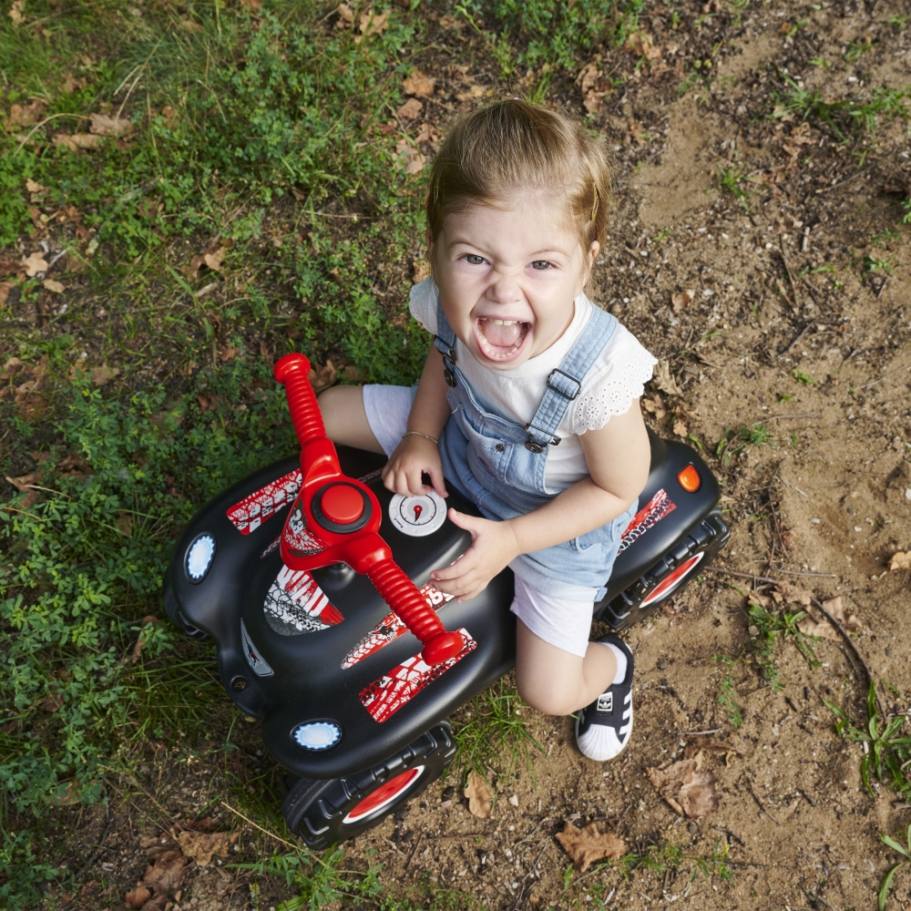 Paspiriamas keturratis BIG Bobby Quad Racing, Black-Judėjimui, Paspiriamosios mašinėlės ir jų priedai, Paspiriamos mašinėlės-e-v