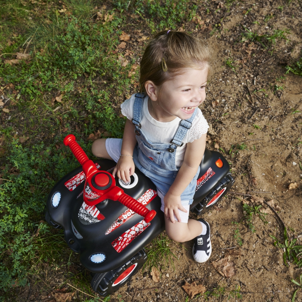Paspiriamas keturratis BIG Bobby Quad Racing, Black-Judėjimui, Paspiriamosios mašinėlės ir jų priedai, Paspiriamos mašinėlės-e-v