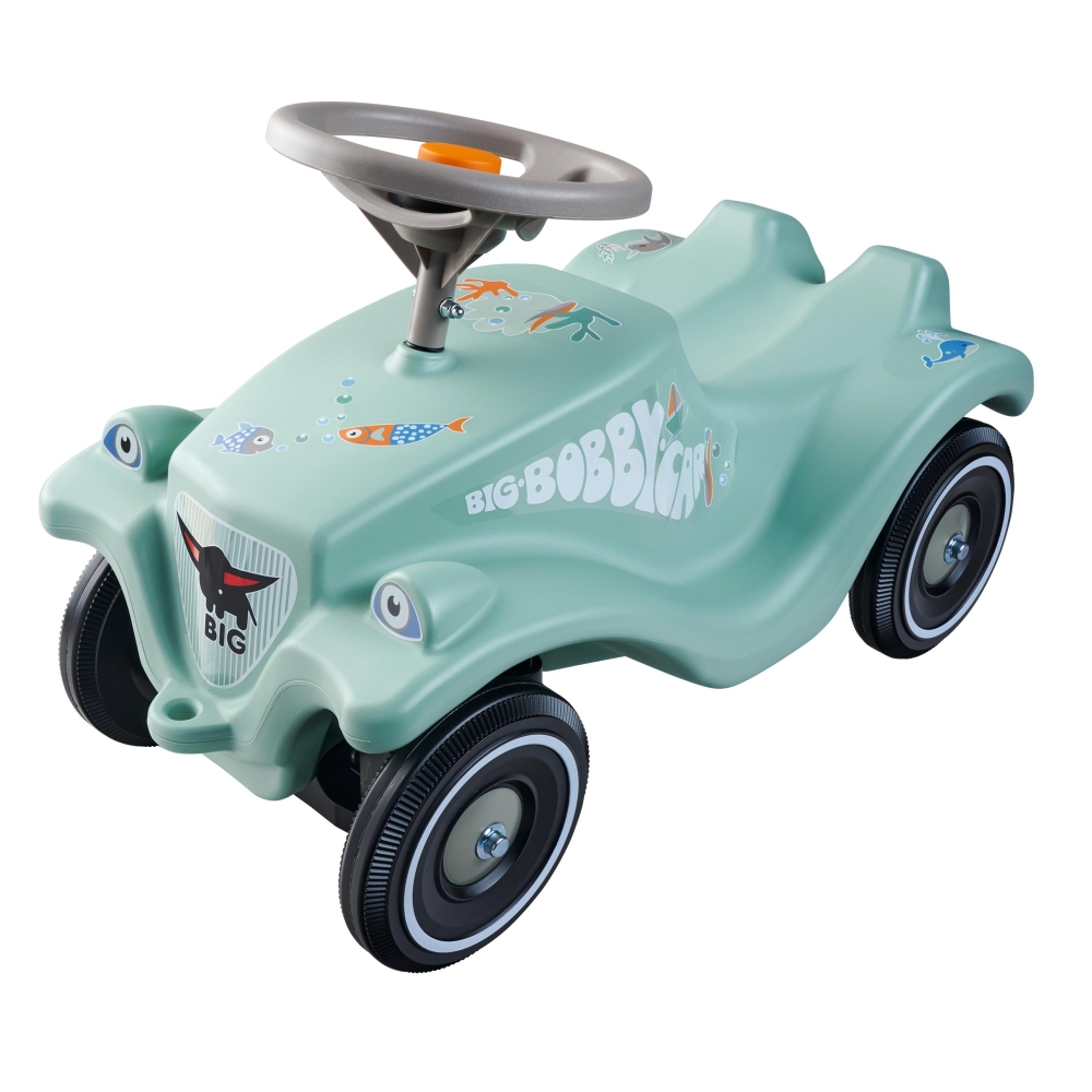 Paspiriama mašinėlė BIG Bobby Car Classic Green Sea-Judėjimui, Paspiriamosios mašinėlės ir jų priedai, Paspiriamos mašinėlės-e-v