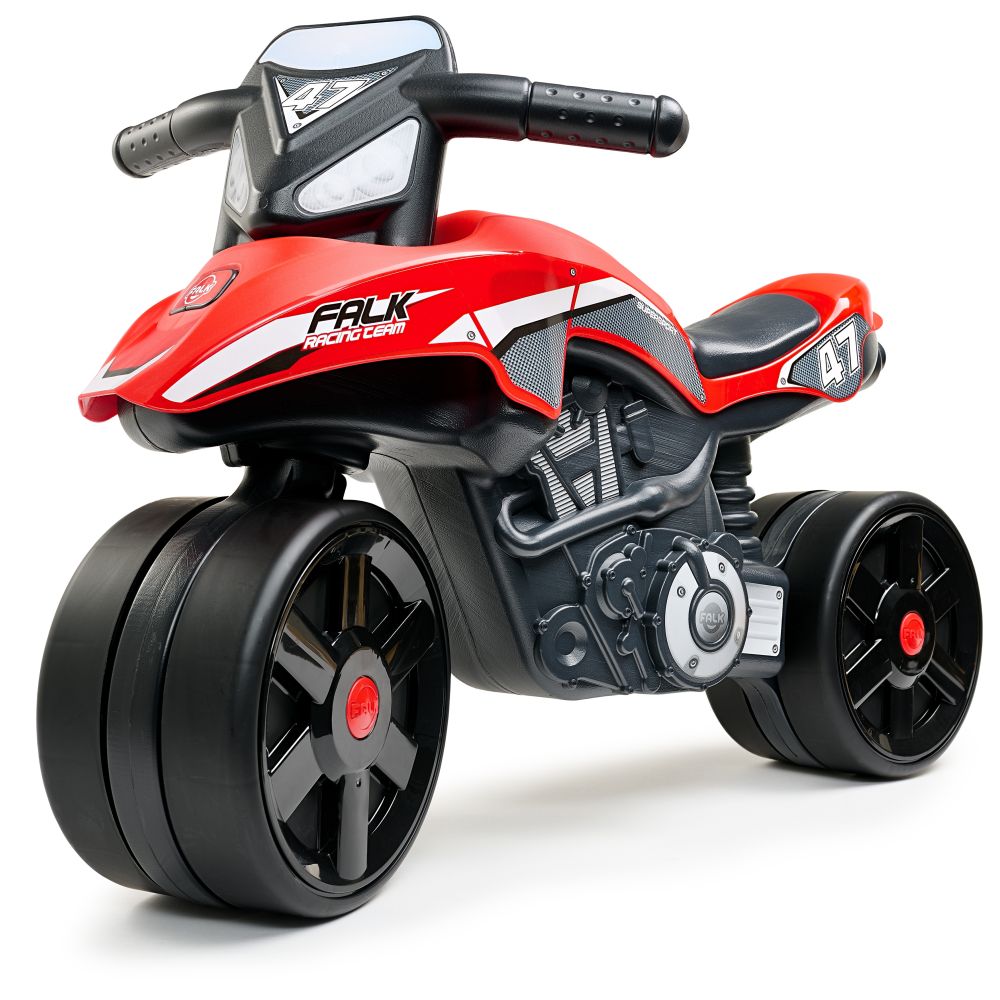 FALK Racing Team Motociklas Raudoni platūs ratai nuo 1 metų-Judėjimui, Balansiniai dviratukai-e-vaikas