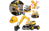 FALK JCB DIGGER Excavator Rotating Yellow Moving Bucket From 3 Years.
