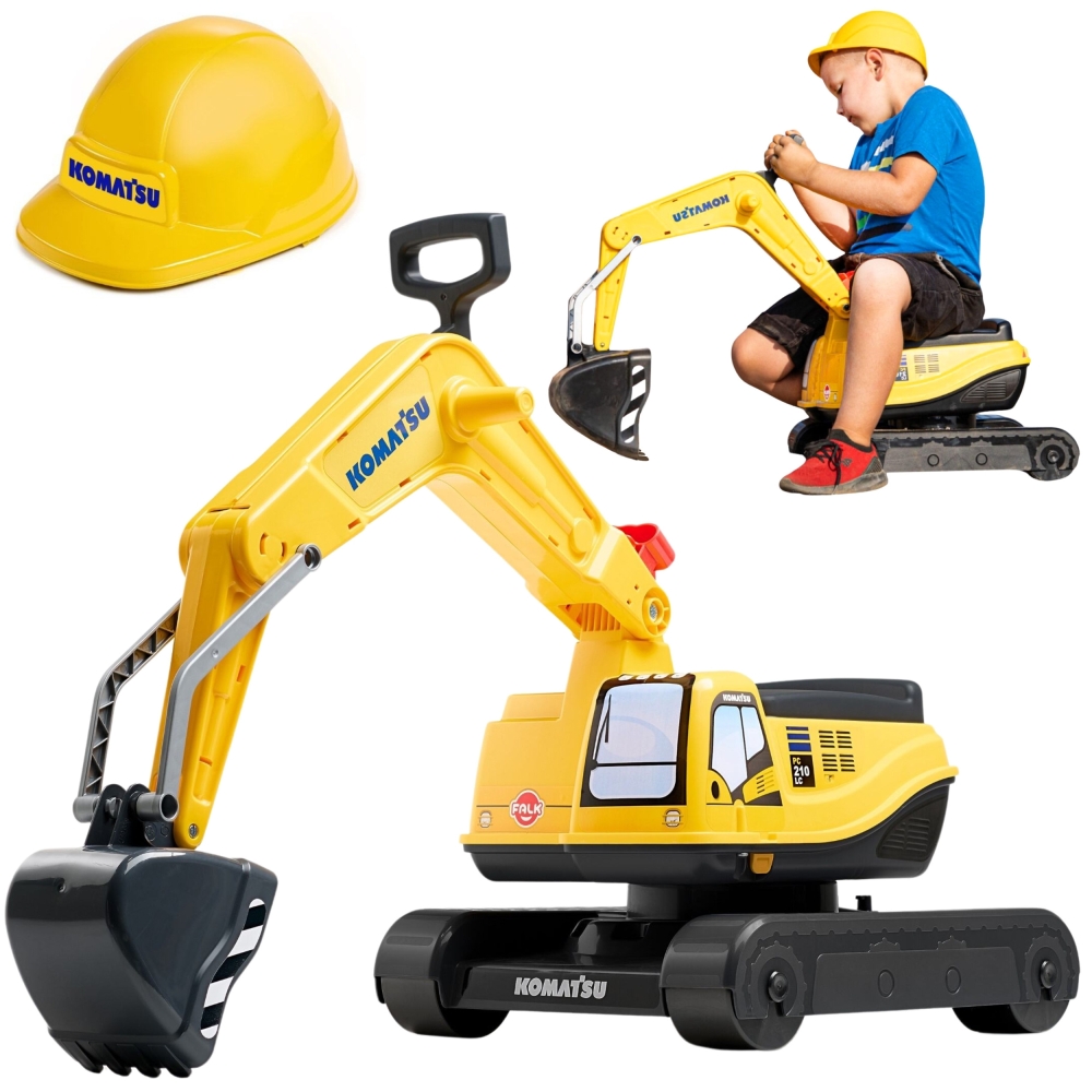 Ekskavatoriaus sukiojama kaušo dalis + šalmas FALK Komatsu