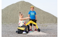 FALK Komatsu Excavator Rotating Shovel + Helmet