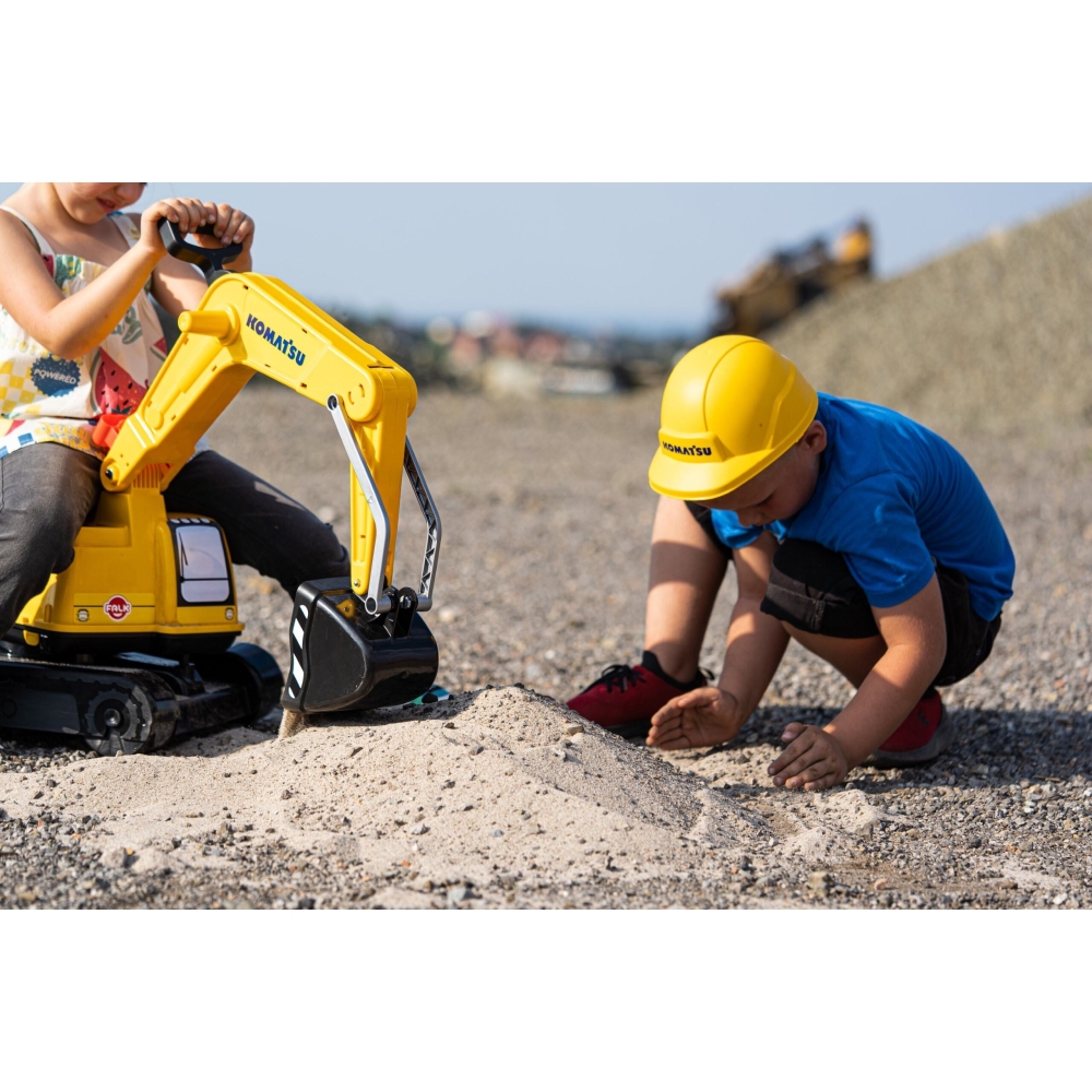 Ekskavatoriaus sukiojama kaušo dalis + šalmas FALK Komatsu