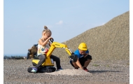Ekskavatoriaus sukiojama kaušo dalis + šalmas FALK Komatsu