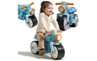 Paspiriamas motociklas FALK Quiet Wheels Motor Prem1er Retro Blue 1+-Judėjimui, Balansiniai dviratukai-e-vaikas