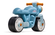 FALK Jeździk Biegowy Ciche Koła Motor Prem1er Retro Niebieski 1+