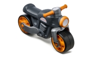 Paspiriamas motociklas FALK Quiet Wheels Prem1er Retro Black (nuo 12 mėn.)