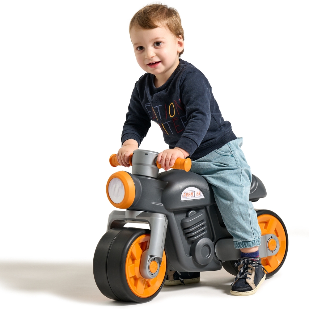 FALK Quiet Wheels Motor Prem1er Retro Black 12m+