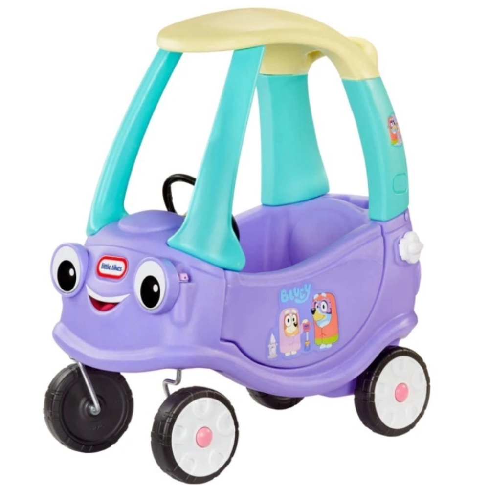 Paspiriama mašinėlė Little Tikes Cozy Coupe Bluey Rider-Judėjimui, Paspiriamosios mašinėlės ir jų priedai, Paspiriamos mašinėlės
