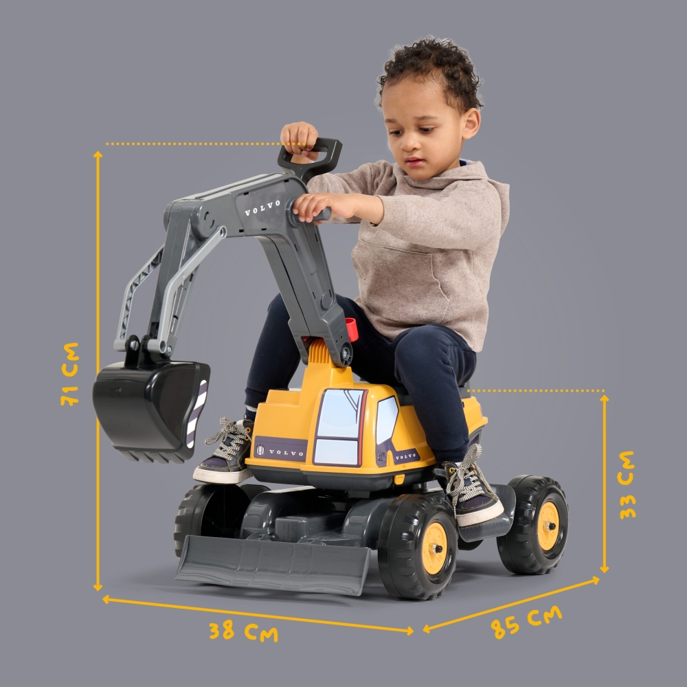 FALK Volvo Articulated Excavator Swivel Cab Shovel Plow