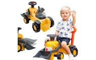FALK Komatsu Ride-on Tractor Excavator with Bucket and Horn