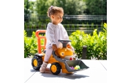 FALK Komatsu Ride-on Tractor Excavator with Bucket and Horn