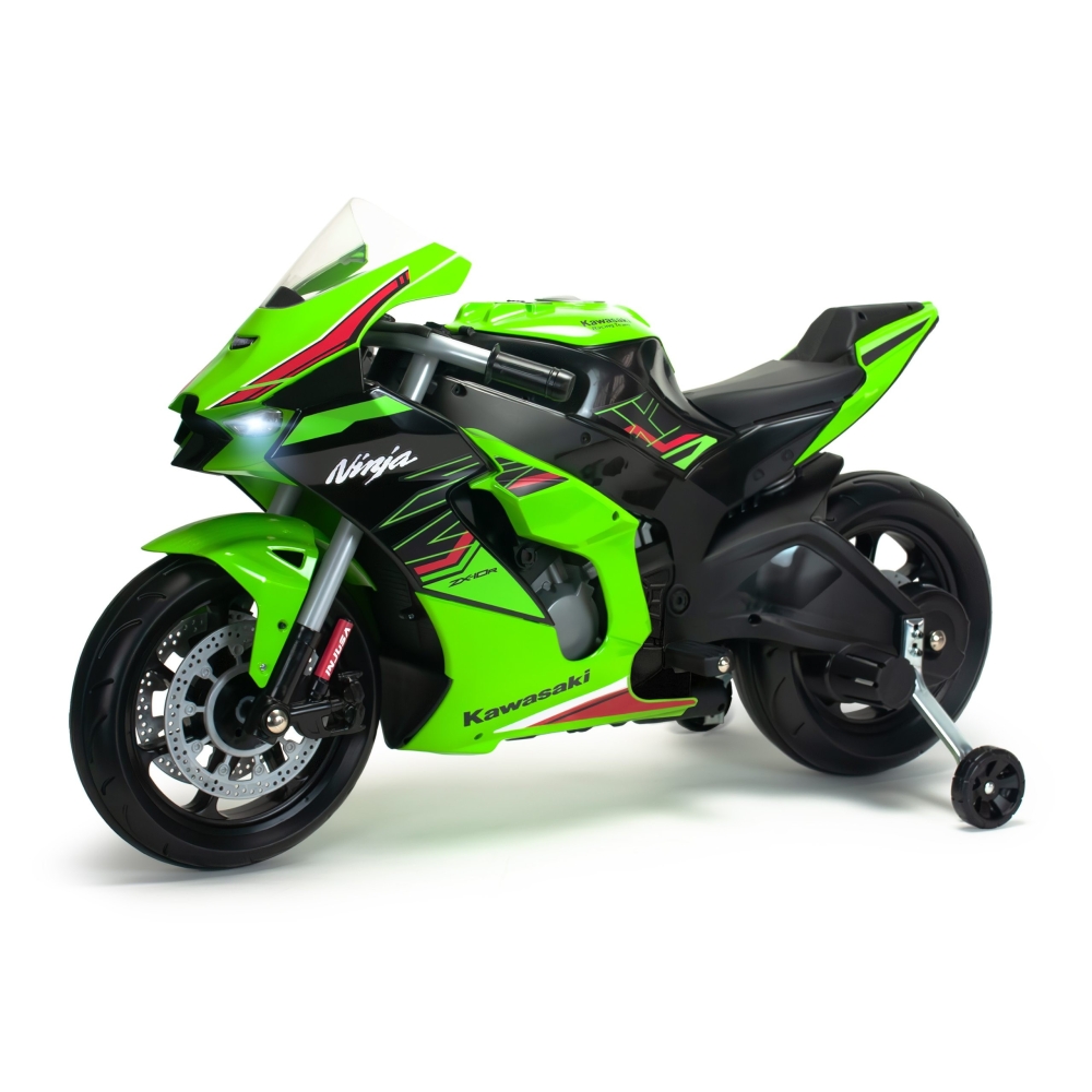 Elektrinis motociklas INJUSA Kawasaki Ninja ZX R10 12 V-Elektromobiliai vaikams, Motociklai-e-vaikas