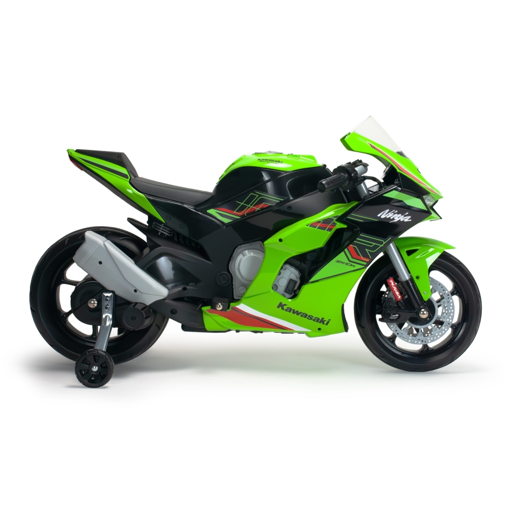 Elektrinis motociklas INJUSA Kawasaki Ninja ZX R10 12 V-Elektromobiliai vaikams, Motociklai-e-vaikas