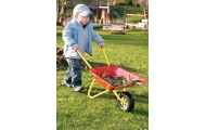 Taczka dla dzieci czerwona metalowa Rolly Toys					
