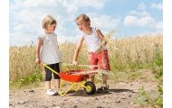 Taczka dla dzieci czerwona metalowa Rolly Toys					