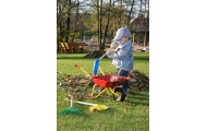 Taczka dla dzieci czerwona metalowa Rolly Toys					