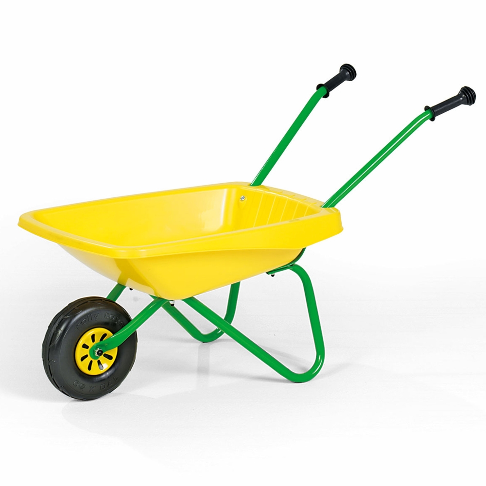 Vaikiškas sodo karutis Rolly Toys, geltonas