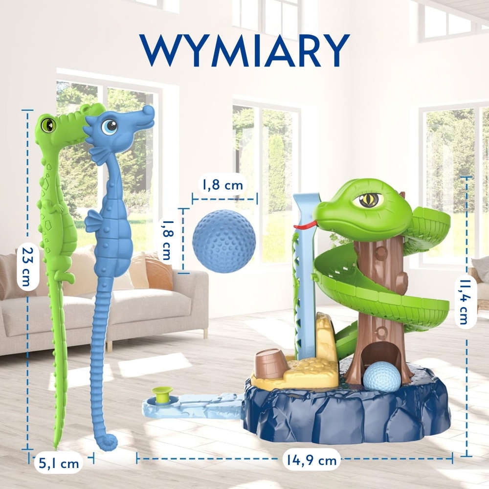 WOOPIE Mini SNAKE GOLF rinkinys