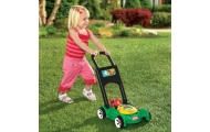 Little Tikes Kids' Lawn Mower Interactive Pusher Garden Toy