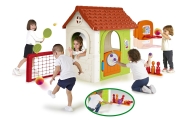 Daugiafunkcinis namelis 6-in-1 FEBER Activity House su priedais