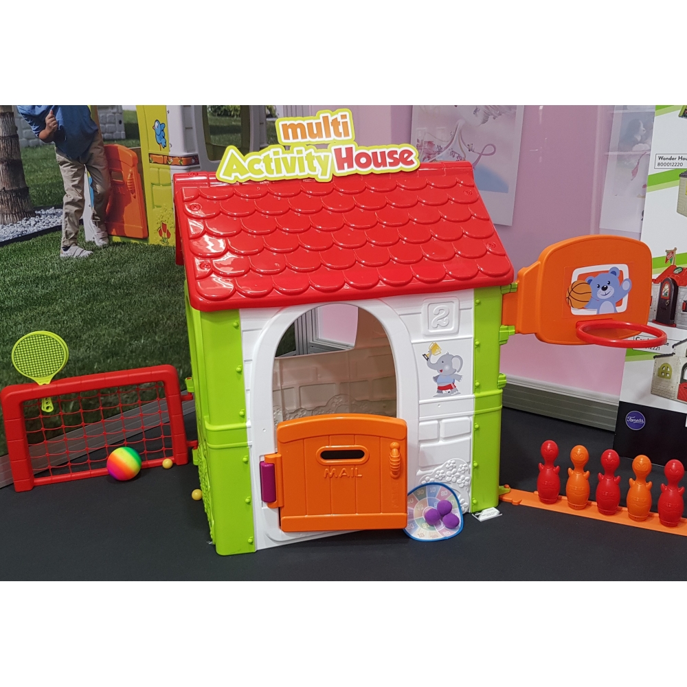 Daugiafunkcinis namelis 6-in-1 FEBER Activity House su priedais