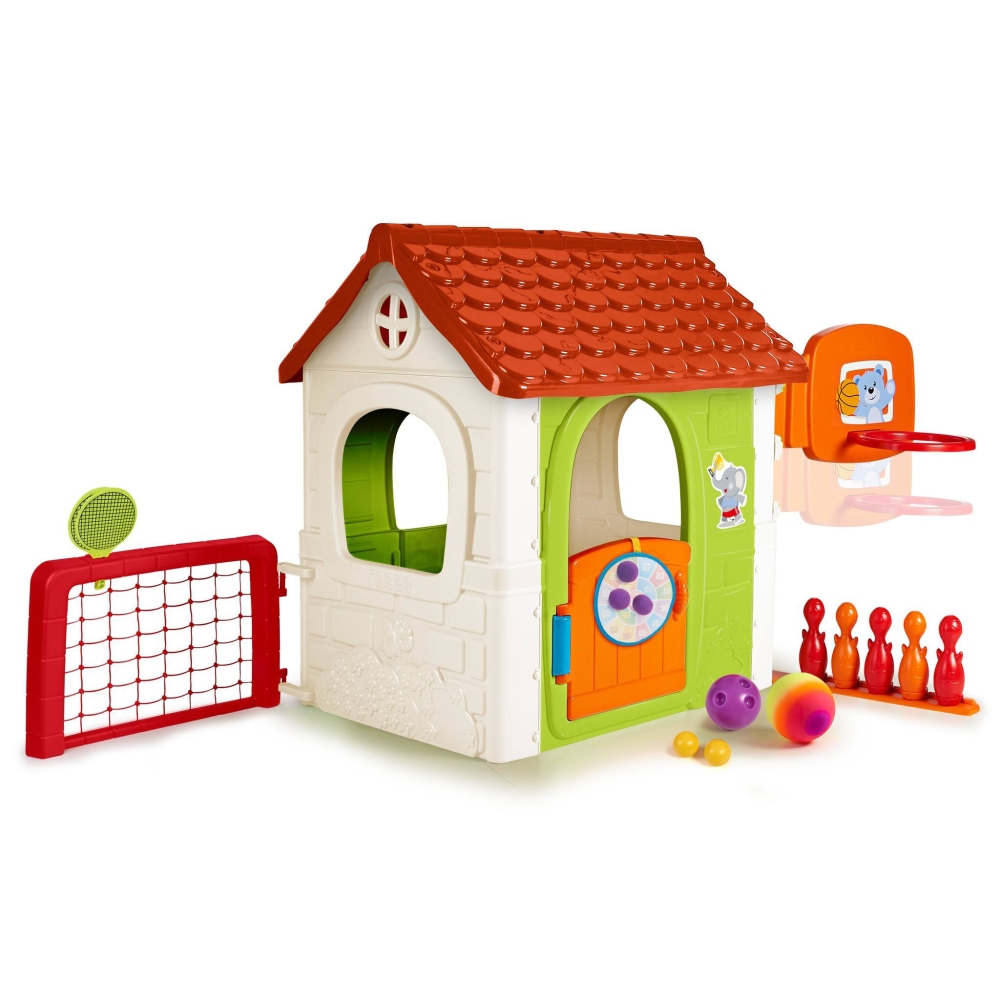 Daugiafunkcinis namelis 6-in-1 FEBER Activity House su priedais