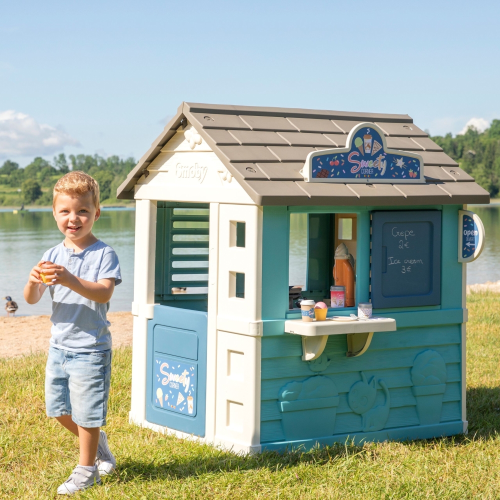 Sodo namelis SMOBY Garden House Ledų salonas Sweety Corner-Žaislai, Lauko žaislai, Žaidimų nameliai ir jų priedai-e-vaikas