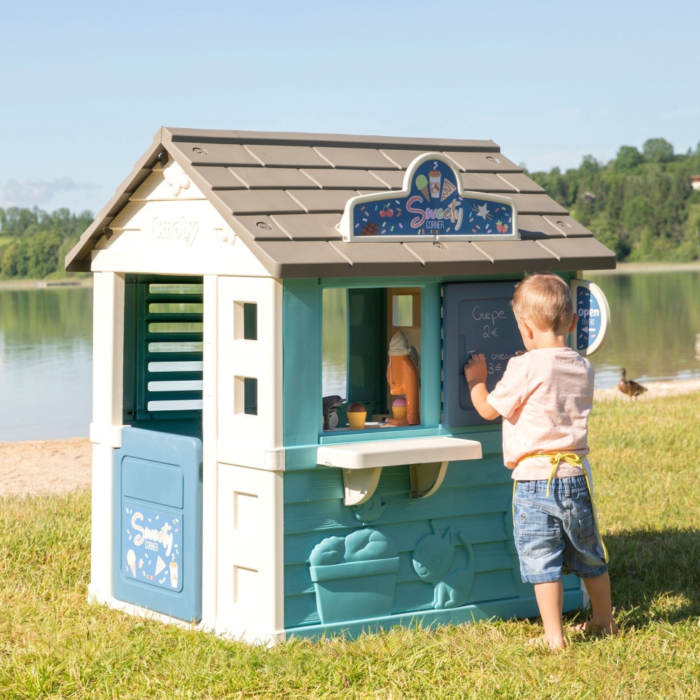 Sodo namelis SMOBY Garden House Ledų salonas Sweety Corner-Žaislai, Lauko žaislai, Žaidimų nameliai ir jų priedai-e-vaikas